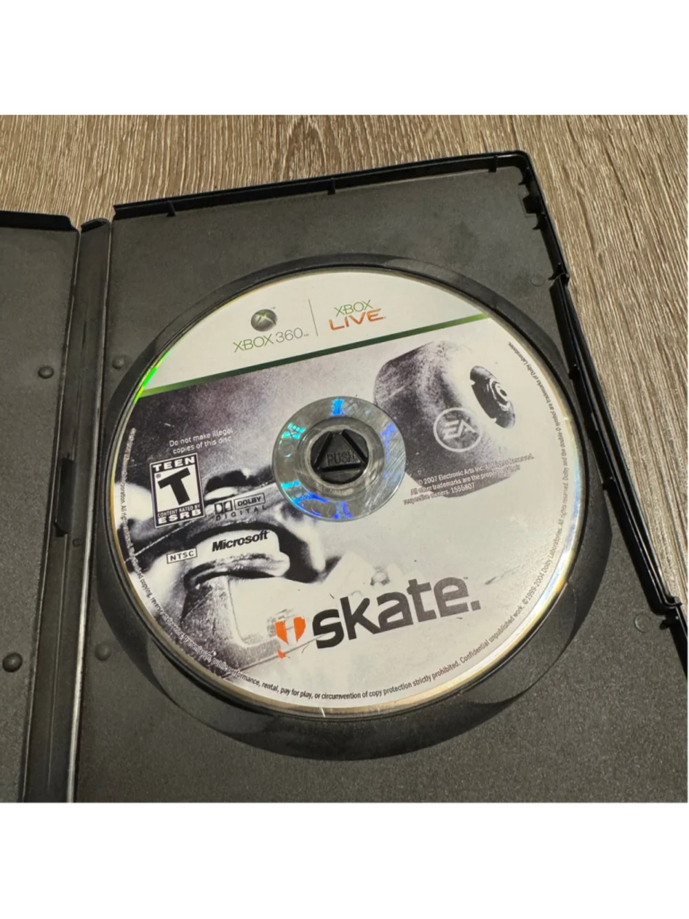 Electronic Arts front includes black